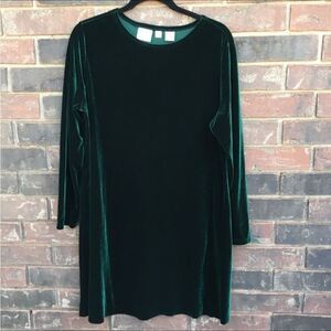 Vintage Jaqueline Ferrar shift dress velvet witchy witchycore whimsigoth gothic